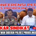 Polres ProbolinggoKota Bongkar Sindikat Pencuri Sapi.