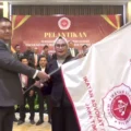 Prosesi pelantikan DPD dan DPC IKADIN Jatim oleh DPP IKADIN di kota malang Jawa Timur.