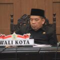 Ketua Pansus II DPRD Kota Probolinggo Muchlas Kurniawan Paparkan Hasil Kerja Pansus II Dalam Paripurna.
